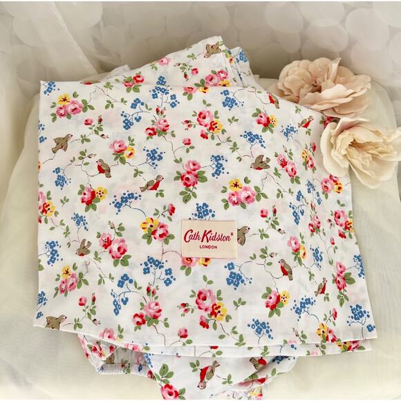 Cath Kidston London Bird Floral Multi TWIN X LONG 3 piece set New no tags. - Picture 1 of 6